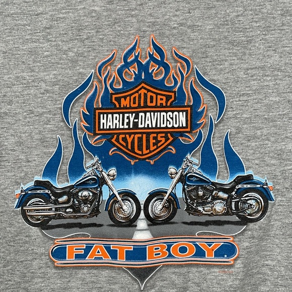 ☀️Sale☀️ Harley Davidson Vintage 2004 gray t shirt size Large - Picture 2 of 7